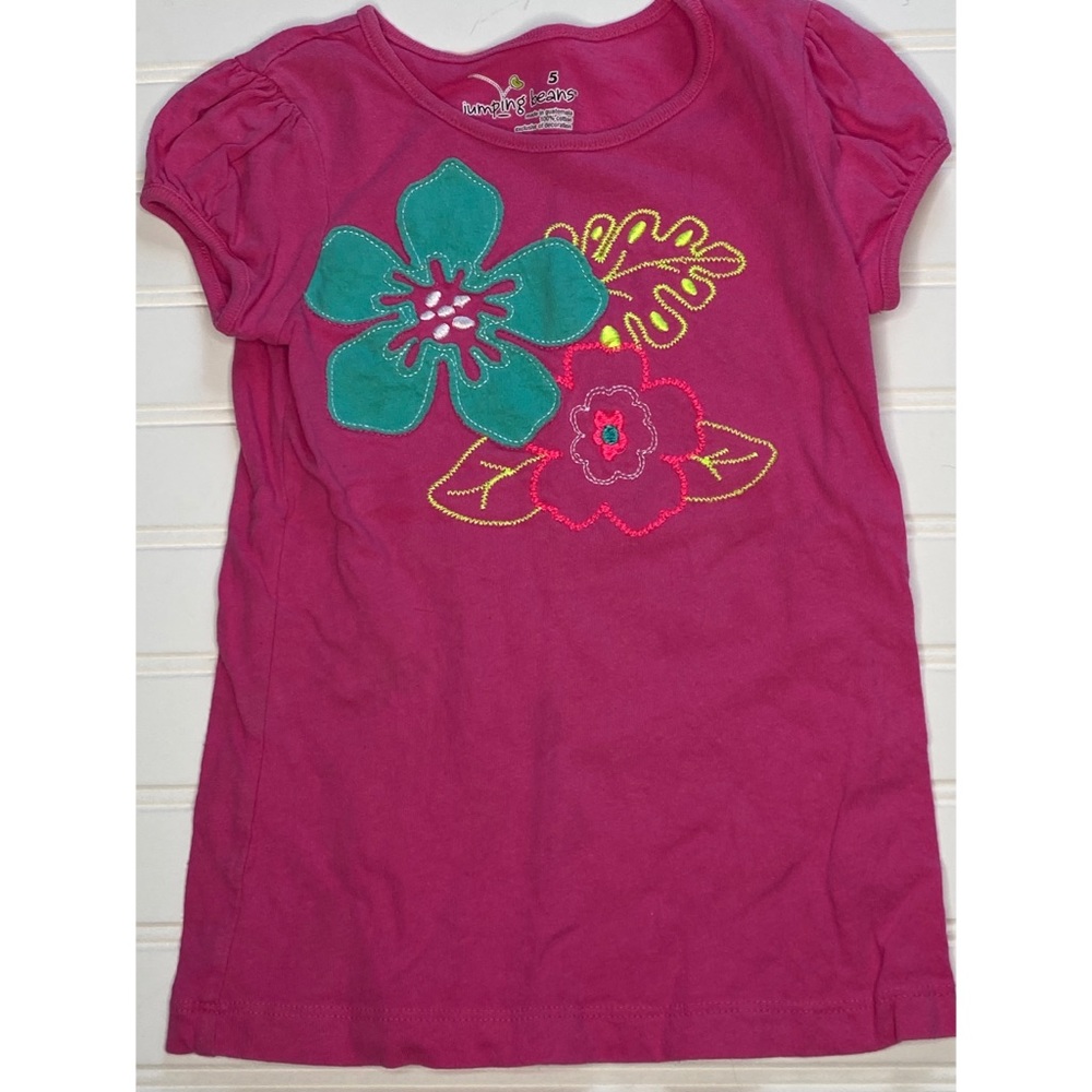 Tropical flowers T shirt